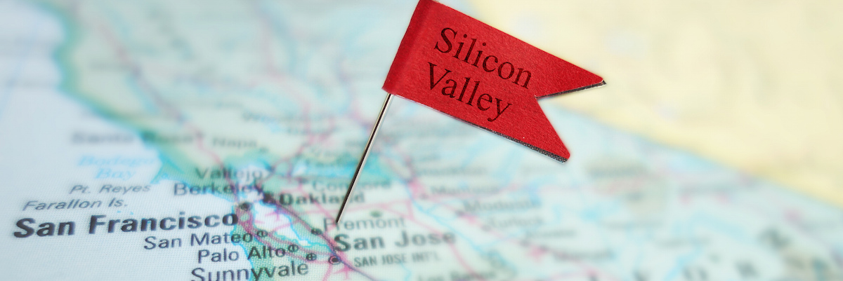 map of silicon valley